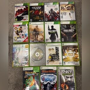 Xbox 360 game bundle